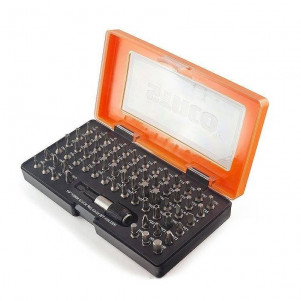 Набор бит 66шт. 1 / 4x25мм PH1,2,3 PZ1,2,3 HEX2,0-6,0 TX, Плоские, держатель (20966.STACO)