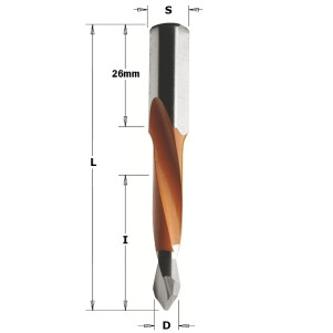 Свердло P HW D = 6 I = 35 L = 70 S = 10x26 RH XTREME (314.060.41)