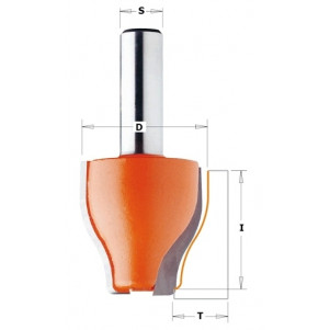 Фреза для филенок HM D = 38 I = 38 T = 15-18 S = 12,7 Профиль = C (890.603.11)