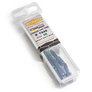 Биты 1/4 ", TX20, HEAVY DUTY, Torsion Impact, 6шт. (20793.STACO)