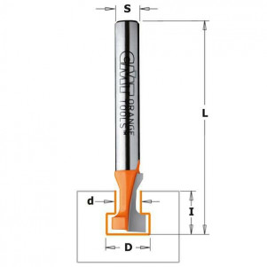 Фреза пазовая HM D = 8,5 d = 5,6 I = 11,5 L = 47 S = 8 (950.002.11)