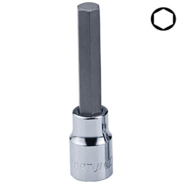Фото - Голівка з насадкою TOPTUL HEX 8 мм 100 мм 1/2" BCEA1608