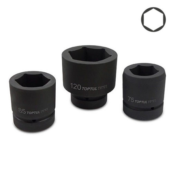 Картинка - Головка торцевая ударная TOPTUL 2-1/2" 110 мм KABA80B0