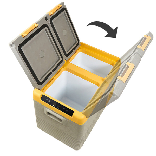 Фото - Холодильник автомобільний Brevia 25л (компресор LG) двокамерний