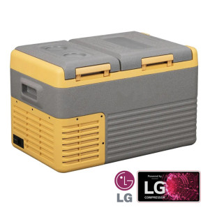 Холодильник автомобильный Brevia 25л (компрессор LG) двухкамерный 22545