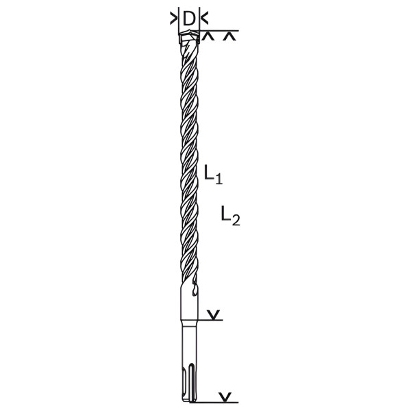 Фото - Бур Bosch SDS plus-5, 25x400x450 мм