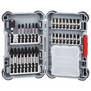 Набір ударних біт Bosch Pick and Click Impact Control 31 шт + магнітний тримач Набір ударних біт Bosch Pick and Click Impact Control 31 шт + магнітний тримач