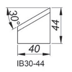Різець для внутрішньої фаски 30° Promotech NOZ-000023