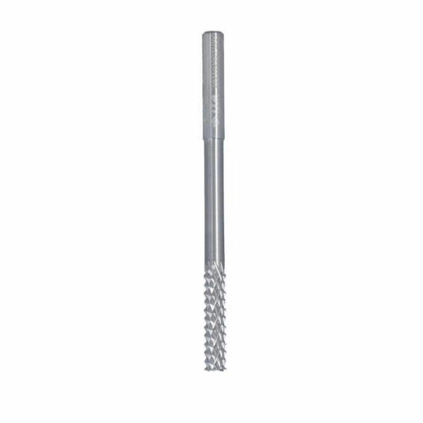 Картинка - Фреза ITA TOOLS типа "кукуруза" D=4 I=18 L=60 S=4 RH со стружколомом, редукция для 23 мм, для композитов CNR.04.018.060.04Rm