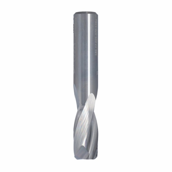 Фото - Фреза ITA TOOLS VHM Z2 D=12 I=25 L=70 S=12 RH позитив, mirror finish, алюміній та пластик SQ01.12.025.070.12R