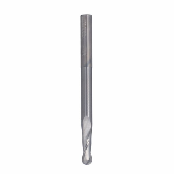 Фото - Фреза ITA TOOLS VHM Z2 D=8 I=22 L=100 S=8 RH радіус R=4 редукція I1=65 0,2мм на сторону SQ32.08.022.100.08R