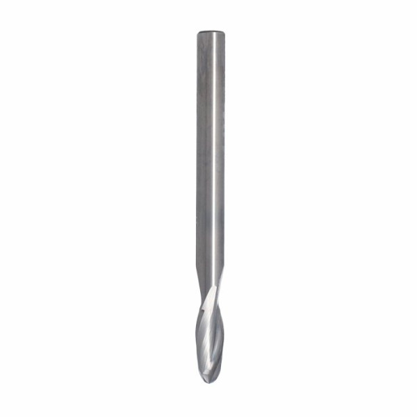 Картинка - Фреза ITA TOOLS VHM Z2 D=5 I=12 L=60 S=5 RH чистовая, радиус R=2,5 для алюминия SQ31.05.012.060.05R