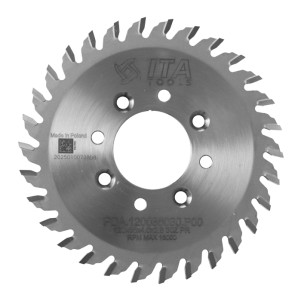 Пила ITA TOOLS D=120 F=35 Z=30 K/P=4,0/2,8 FZ PH: 4/M5/50RH+4/M5/50LH BIESSE ROVER FELDER COSMEC PDA.120035030.P00