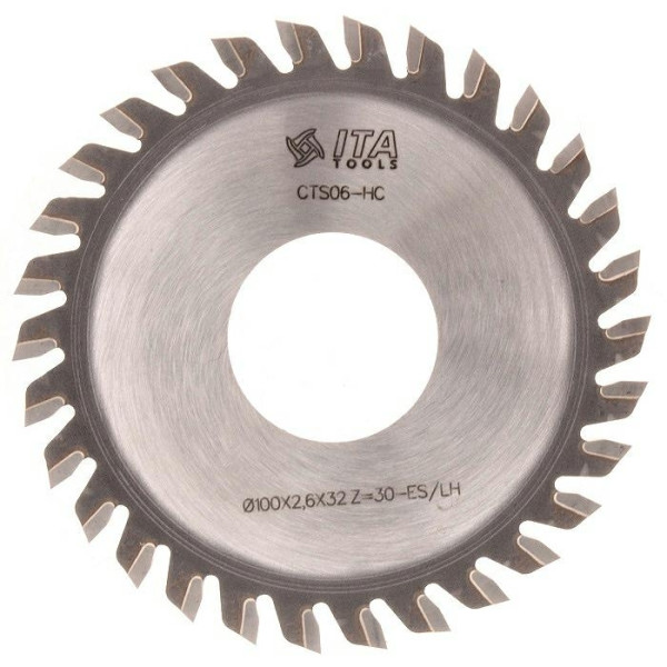 Картинка - Пила ITA TOOLS D=100 F=32 Z=30 K=2,6 Зуб: L позитив PKA.100032030.P1L