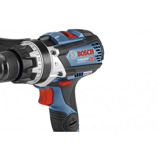 Фото - Акумуляторний ударний дриль-шуруповерт Bosch GSB 18V-110 C