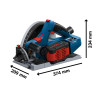 Фото 7 - Акумуляторна занурювальна пила Bosch GKT 18V-52 GC