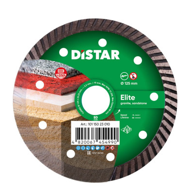 Диск алмазный отрезной Distar Turbo 125x2,2x10x22,23 Elite