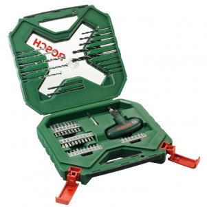 Набор сверл и бит Bosch X-Line-54 Green (2607010610)