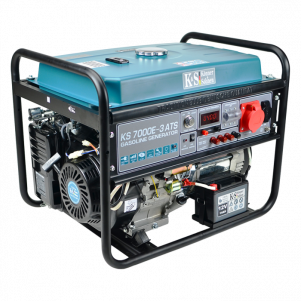 Трифазний бензиновий генератор Konner & Sohnen KS 7000E-3 ATS (5 кВт, 3ф~)