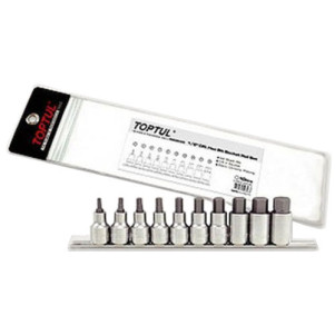 Haбop шecтигpaнникoв дюймoвыx TOPTUL 12 шт GAAQ1208