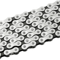 Цепь велосипедная Grey's 8шв. S8 Half Silver, 116 звеньев
