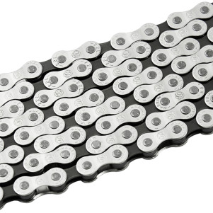 Цепь велосипедная Grey's 8шв. S8 Half Silver, 116 звеньев