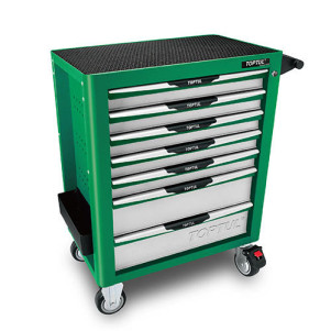 Візок інструментальний TOPTUL (Pro-Plus) 7 секцій Зелений TCAM0701