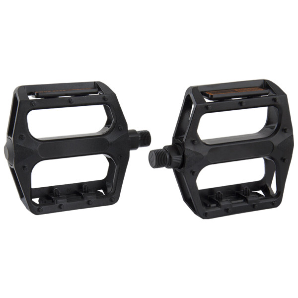 Картинка - Велосипедные педали Grey's из алюминиевого сплава, черные, 1 пара GR14120