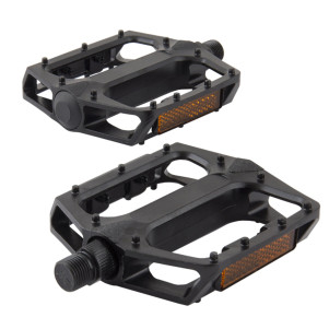 Велосипедные педали Grey's из алюминиевого сплава, черные, 1 пара GR14120