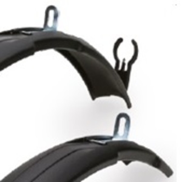 Картинка - Комплект велосипедных крыльев Grey's 26"-28" GR18200