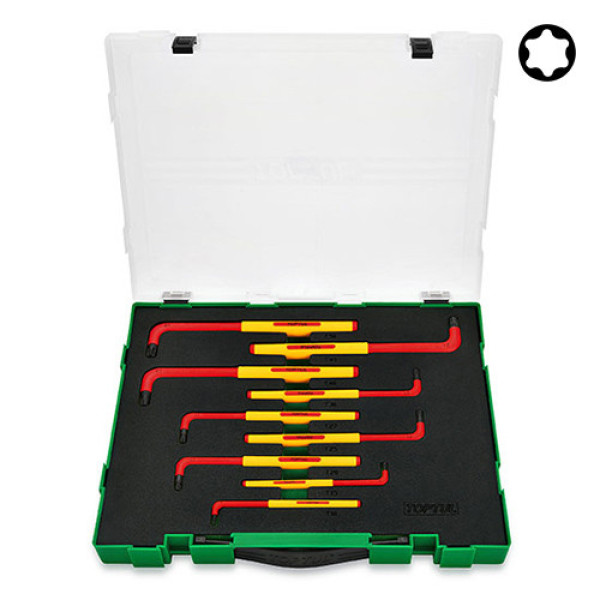 Картинка - Набор ключей TOPTUL TORX T10-T50 9 шт GZC0911