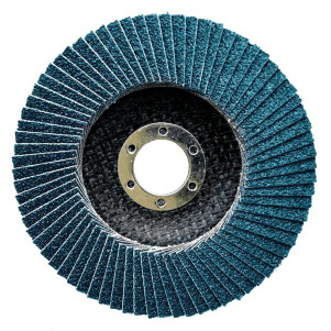 Круг пелюстковий торцевий NOVOABRASIVE 29 125х22,23 мм, Цирконий ZR, P120