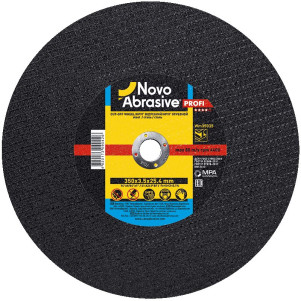 Круг відрізний NOVOABRASIVE 41 350х3,5х25,4 мм, по металу