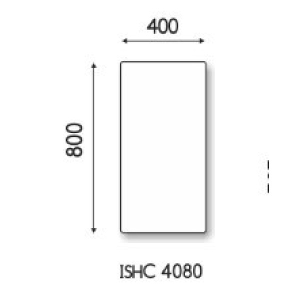 Картинка - Потолочный металлический обогреватель HSteel ISHC 4080 R