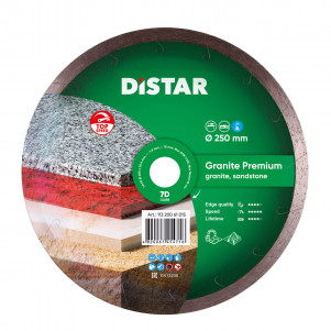 Диск алмазный отрезной Distar 1A1R 250x1,8x10x25,4 Granite Premium
