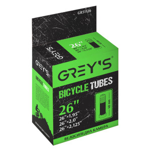 Камера для велосипеда Grey's 26"x1,95/2,125 AV 48мм