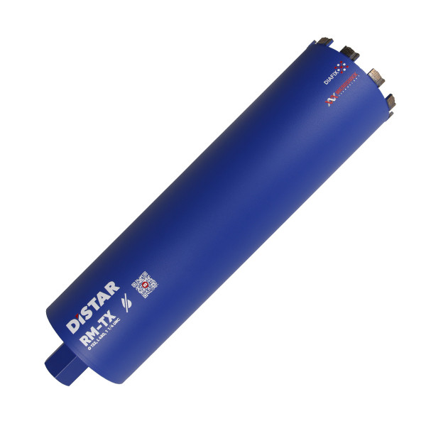 Картинка - Коронка алмазная Distar DDS-W 132x450-10x1 1/4 UNC DLD 132 RM-TX