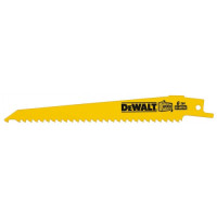 Полотно пильне DeWALT біметалічне по дереву, 152 мм, відстань між зубами 4.2 мм, 5 шт