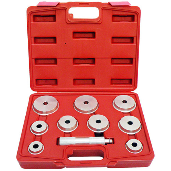 Картинка - Набор оправок для снятия/установки подшипников и сальников HESHITOOLS 10 шт HS-E2010