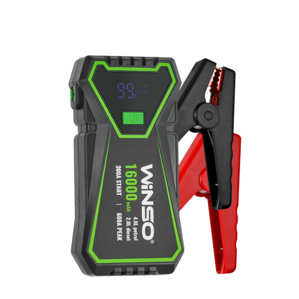 Картинка - Бустер (пусковое устройство) Winso Jump Starter 300A/600A 16000mAh 140300