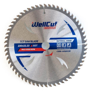 Пиляльний диск WellCut 230x22,23 мм, 60Т