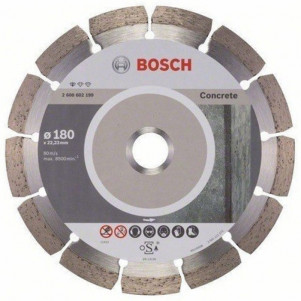Круг алмазный отрезной Bosch PF Concrete 180х22.23 (2608602199)