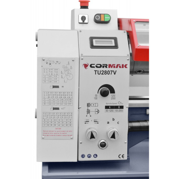 Картинка - Токарный станок по металлу Cormak TU2807V