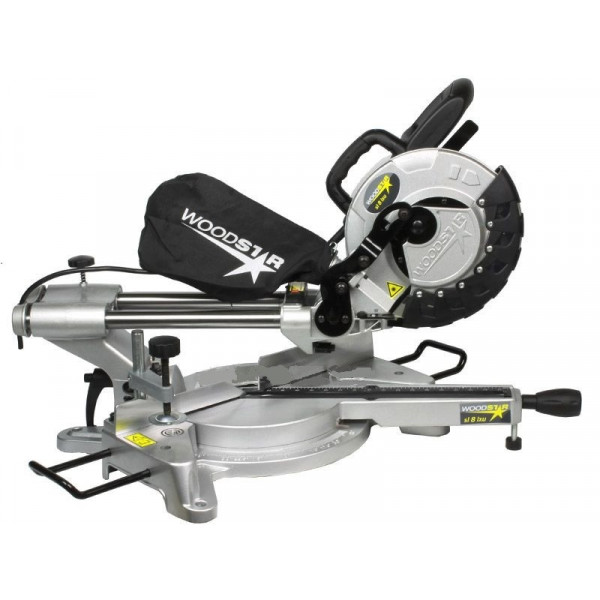 Картинка - Торцовочная пилка с протяжкой Scheppach SL8LXU