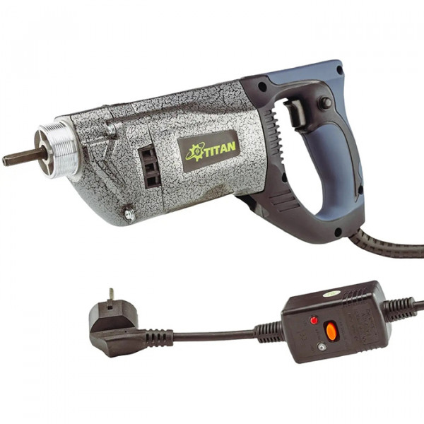 Картинка - Вибратор глубинный по бетону TITAN PEV1600