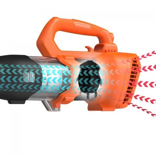 Фото - Повітродувка акумуляторна BLACK + DECKER BCBL200L