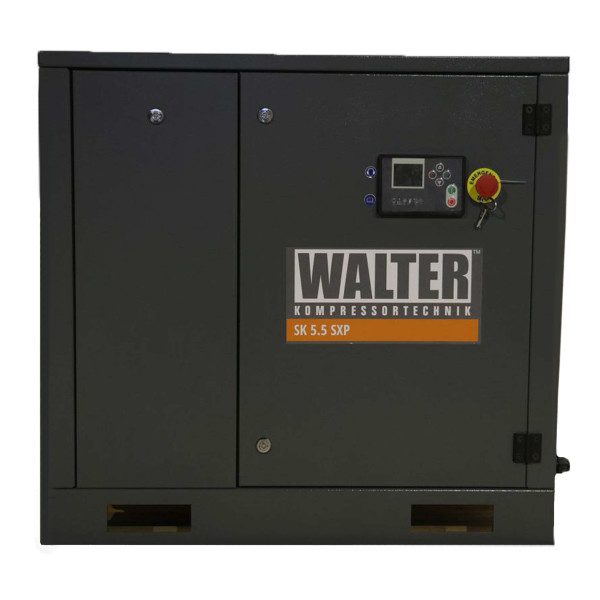Картинка - Винтовой компрессор с ременным приводом WALTER SK 5,5 SXP