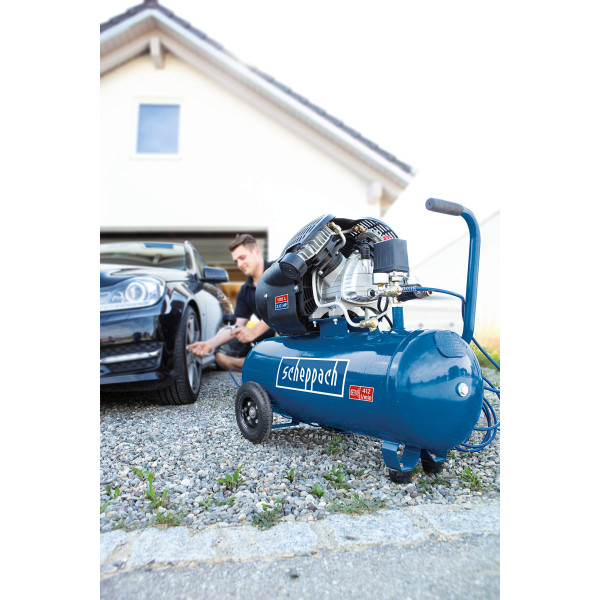 Картинка - Компрессор Scheppach HC100DC