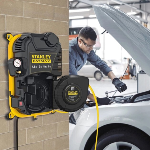 Картинка - Компрессор воздушный настенный STANLEY FATMAX FMXCMD152WE