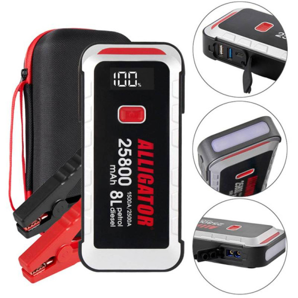 Фото - Пусковий пристрій Alligator Jump Starter JS847